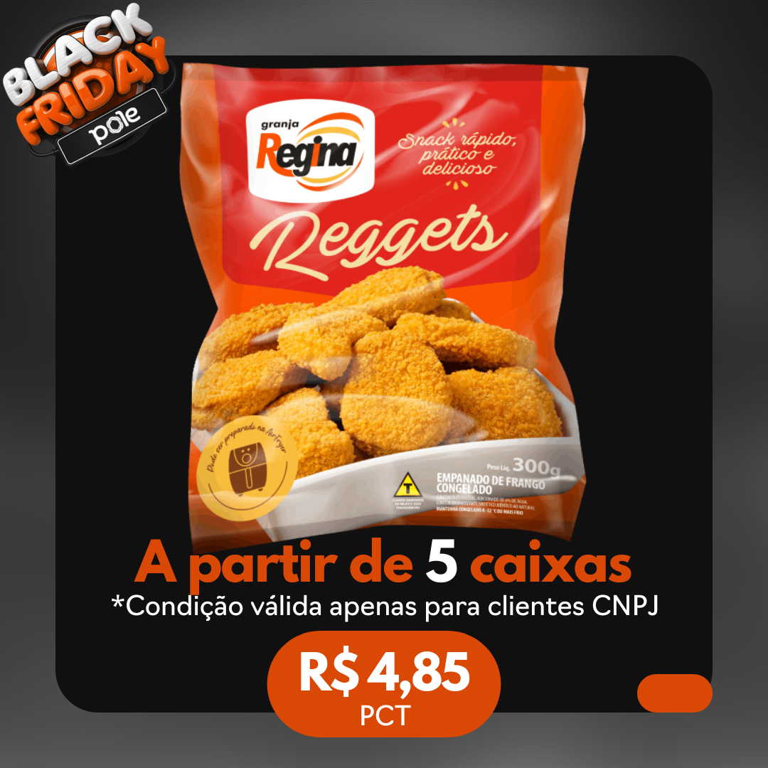 Empanado Reggets Cong 300g - Granja Regina